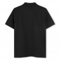Short-sleeved piqué polo shirt HUGO for BOY