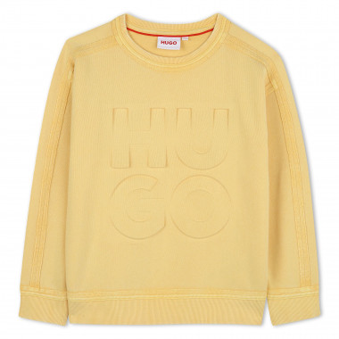 Sweat-shirt en molleton HUGO pour GARCON