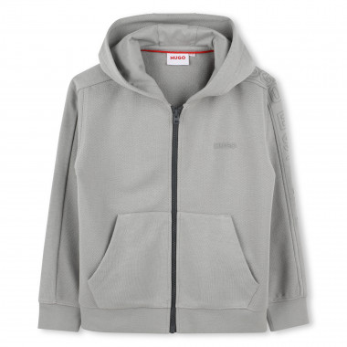 Cardigan à capuche HUGO pour GARCON