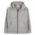 Hooded zipped sweatshirt HUGO for BOY