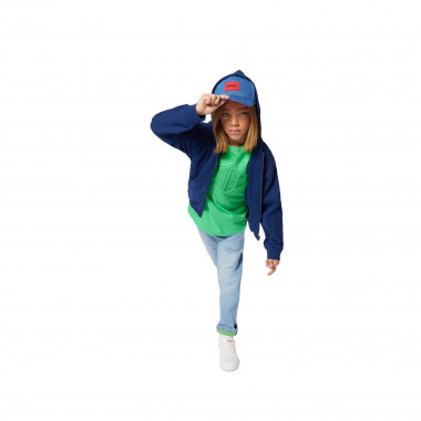 Kapuzen-Sweatjacke HUGO Für JUNGE