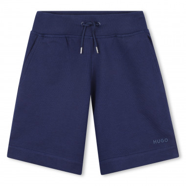 Bermuda de jogging en molleton HUGO pour GARCON