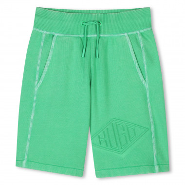 Bermuda de jogging en molleton HUGO pour GARCON