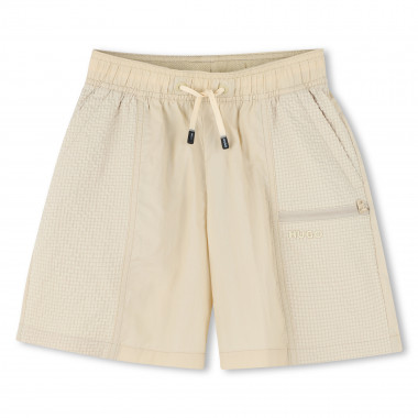 Bermuda à taille élastiquée HUGO pour GARCON