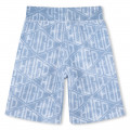 Denim-effect running shorts HUGO for BOY