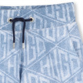 Denim-effect running shorts HUGO for BOY