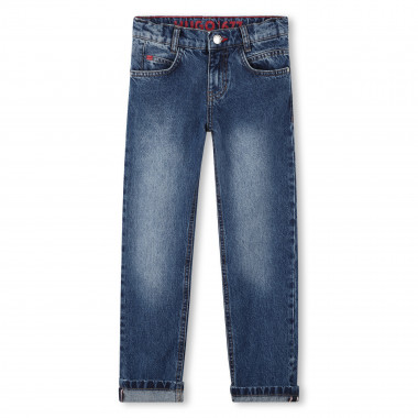 Jean 5 poches en coton HUGO pour GARCON