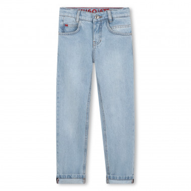 Jean 5 poches en coton HUGO pour GARCON