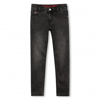 Jean coupe ajustée 5 poches HUGO pour GARCON