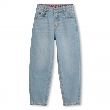Jean large 5 poches HUGO pour GARCON