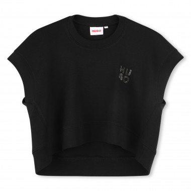Sleeveless T-shirt HUGO for GIRL