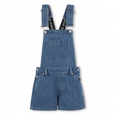 Salopette short en jean HUGO pour FILLE