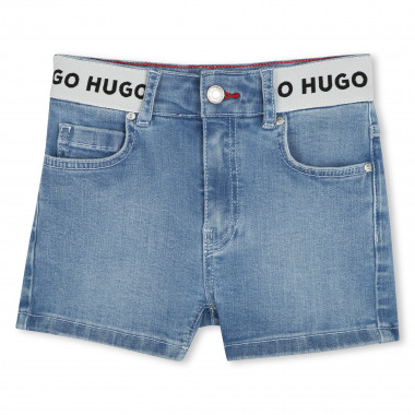 Pantalón corto vaquero HUGO para NIÑA