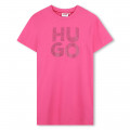 Short-sleeved dress HUGO for GIRL