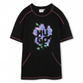 Robe manches courtes fantaisie HUGO pour FILLE