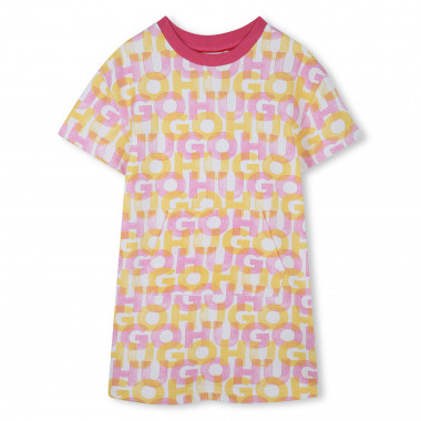 Robe molletonnée imprimée HUGO pour FILLE