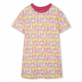 Printed fleece dress HUGO for GIRL
