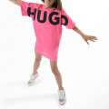 Robe à manches courtes HUGO pour FILLE