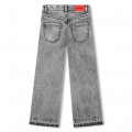 Pantalon 5 poches en denim HUGO pour FILLE