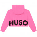 Hooded sweatshirt HUGO for GIRL