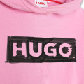 Sweat-shirt à capuche HUGO pour FILLE