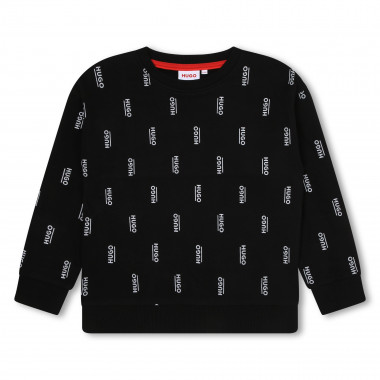 Fleece-Sweater mit Print  Für 