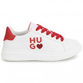 Sequined lace-up trainers HUGO for GIRL