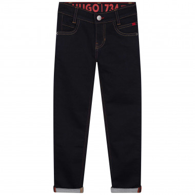 Skinny cotton blend jeans HUGO for BOY