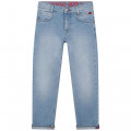 Straight five-pocket jeans HUGO for BOY