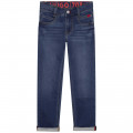 Fitted five-pocket jeans HUGO for BOY