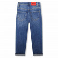 Loose-fit cotton-rich jeans HUGO for BOY