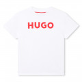 T-shirt met opgedrukt logo HUGO Voor