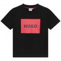 T-shirt con stampa applicata HUGO Per RAGAZZO