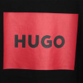 T-shirt met omkaderde print HUGO Voor