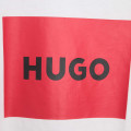 T-shirt with print on front HUGO for BOY