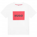 T-shirt avec imprimé placé HUGO pour GARCON