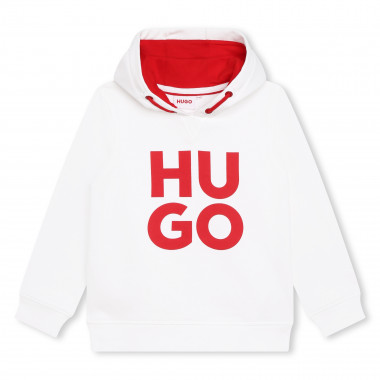 Hooded fleece sweatshirt HUGO for BOY