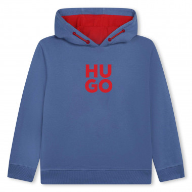Printed hooded sweatshirt HUGO for BOY
