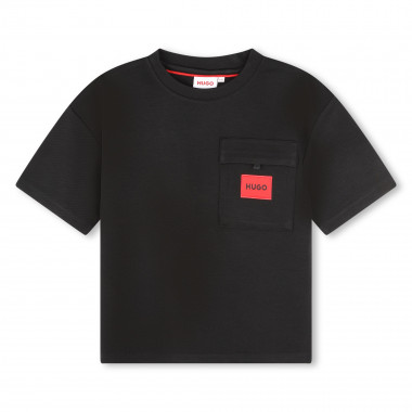 T-shirt with patch pocket HUGO for BOY