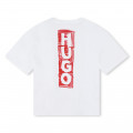 T-shirt met print HUGO Voor