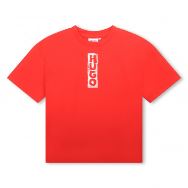 T-shirt met print HUGO Voor