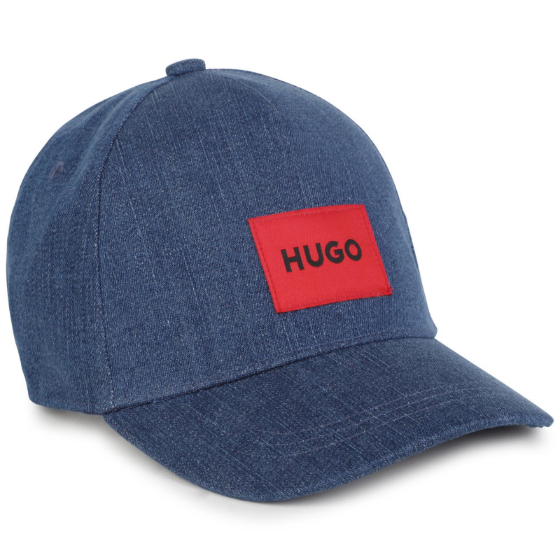 HUGO Denim cap unisex blue - | Kids around