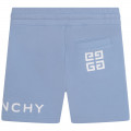 Fleece Printed Shorts GIVENCHY for BOY