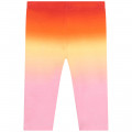 Printed cotton leggings GIVENCHY for GIRL