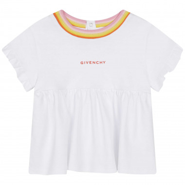 T-shirt with wide frill GIVENCHY for GIRL