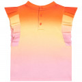 T-shirt imprimé dégradé GIVENCHY pour FILLE