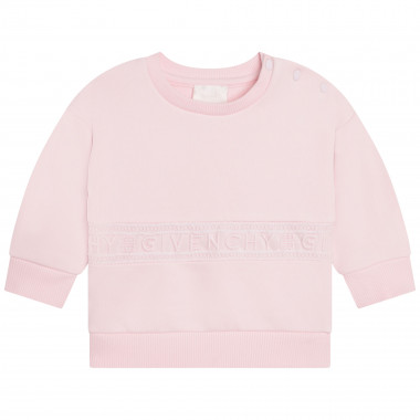 Sweatshirt with lace bands GIVENCHY for GIRL