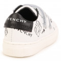 Leather hook-and-loop trainers GIVENCHY for BOY