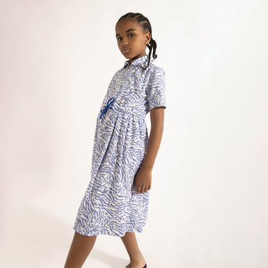 Robe imprimée manches courtes GIVENCHY pour FILLE