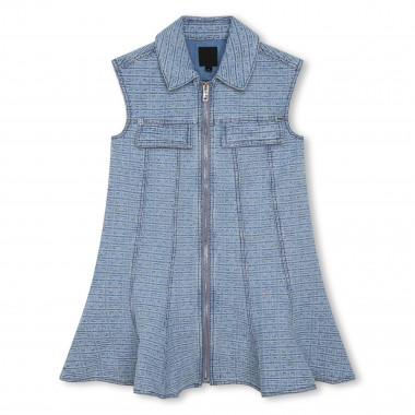 Sleeveless denim dress GIVENCHY for GIRL